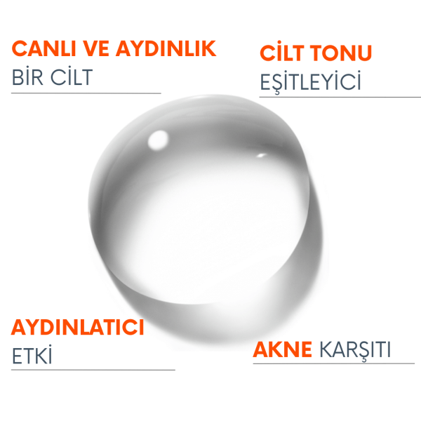 Aydınlatıcı ve Akne Eğilimli Ciltler İçin C Vitamini Serum