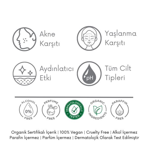 Aydınlatıcı ve Akne Eğilimli Ciltler İçin C Vitamini Serum