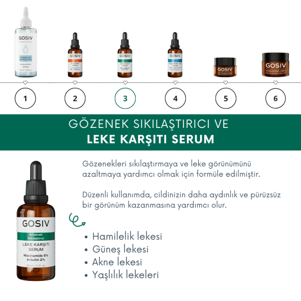 Leke Eğilimli Ciltlere Özel Aydınlatmaya Yardımcı Bakım Seti